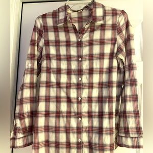 Plaid Women’s Button Down Shirt